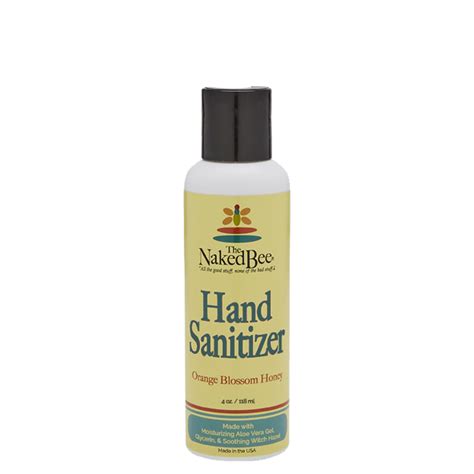 Naked Bee Hand Sanitizer Orange Blossom Honey Oz