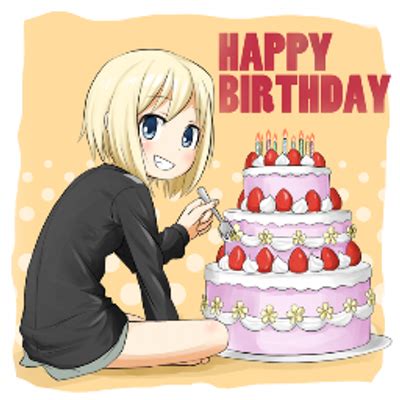 Anime Characters Birthdays Celebrate With Cute Anime Characters