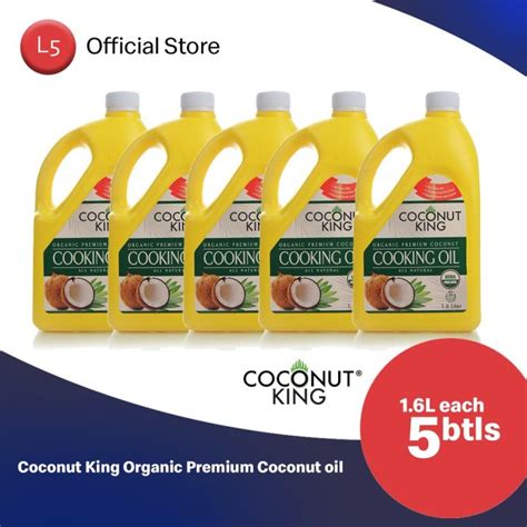 Cod Coconut King Organic Premium Coconut Oil L Bottles Lazada Ph