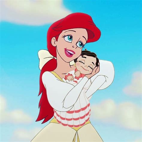 Disney On Instagram Ariel And Melody Sirenita Melody Princesas