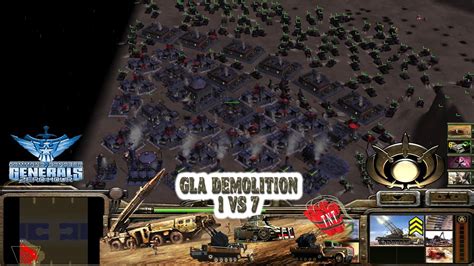 Command Conquer Generals Zero Hour Gla Demolition 1 Vs 7 HARD