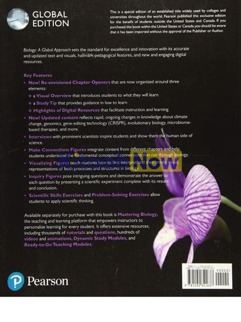 Biology A Global Approach 12th Global Edition KitaabNow