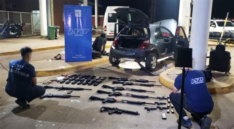 El Arsenal De Guerra Incautado En El Puente San Roque Tenía Brasil Como