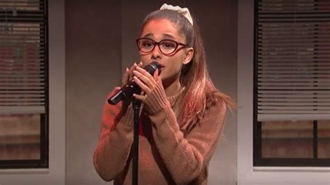 Watch Ariana Grandes Impressions On Snl Including Whitney Houston