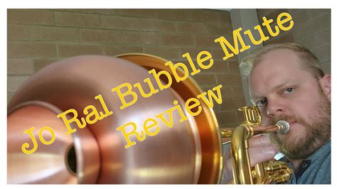 Jo Ral Bubble Harmon Mute For Trumpet Review Youtube