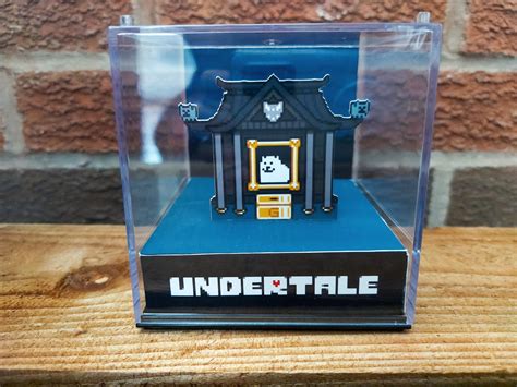 UNDERTALE - The Dog Shrine - Game Cube Diorama – Gamercubes