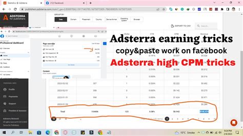 Adsterra Earning Tricks Adsterra High Cpm Tricks Adsterra Payment