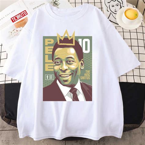 The King Santos Pele Footballer Unisex Sweatshirt Teeruto