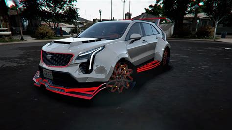 Cadillac Xt4 V2 Widebody [add On Fivem] V1 0 Gta 5 Mod