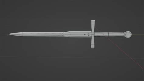 ArtStation - Engraved Medieval Sword (Game-ready) | Game Assets