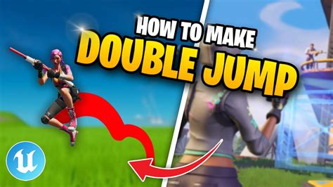 Easy How To Make Double Jump In Creative Youtube