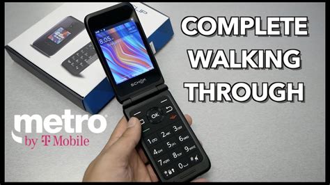 Schok Flip Unboxing And Complete Walking Through For Metro By T Mobile