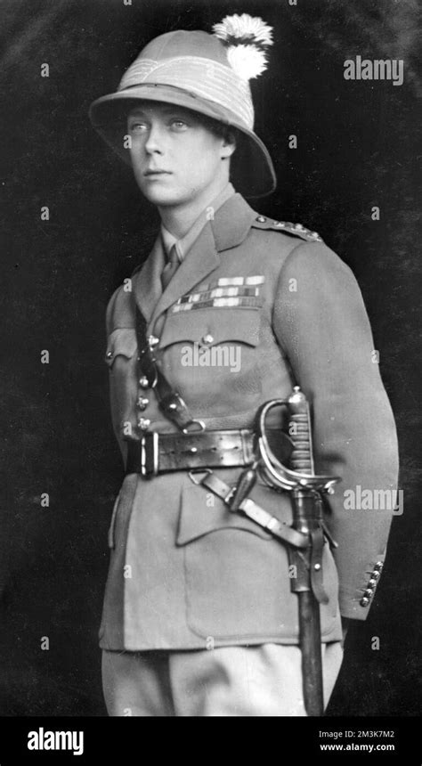 Edward Prince Of Wales Later King Edward Viii And The