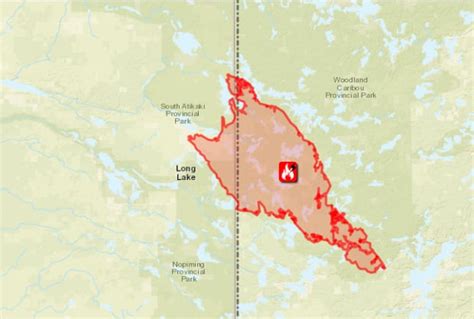 Manitoba Fire Map