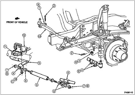 01 F150 4x4 Front End Parts Diagram