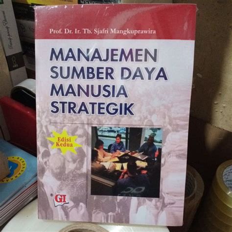 Jual Buku Manajemen Sumber Daya Manusia Strategik Edisi Kedua Shopee