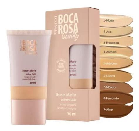 Comprar BASE MATTE MARCIA BOCA ROSA BEAUTY TOP ATACADÃO