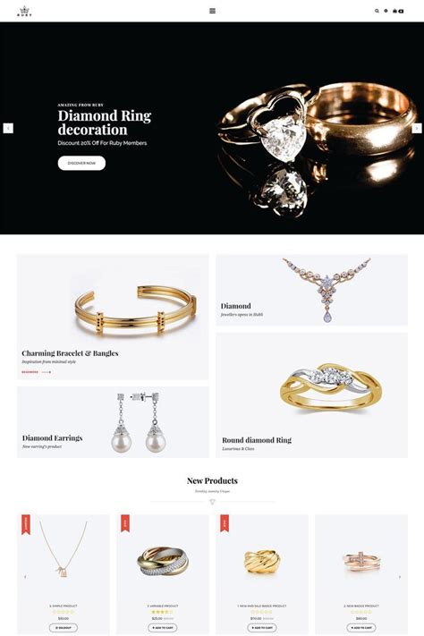 Jewelry Responsive Shopify Theme Best Shopify Themes Website Themes