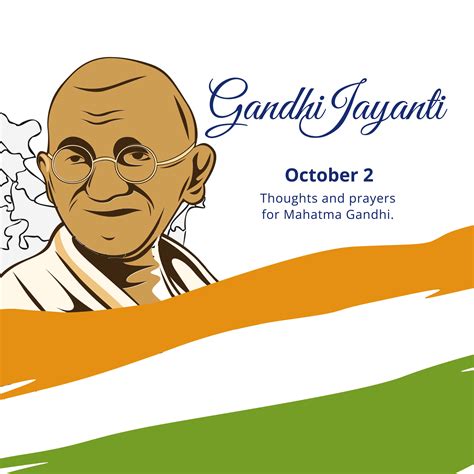 Gandhi Jayanti Fb Post Download In Illustrator Psd Eps Svg 