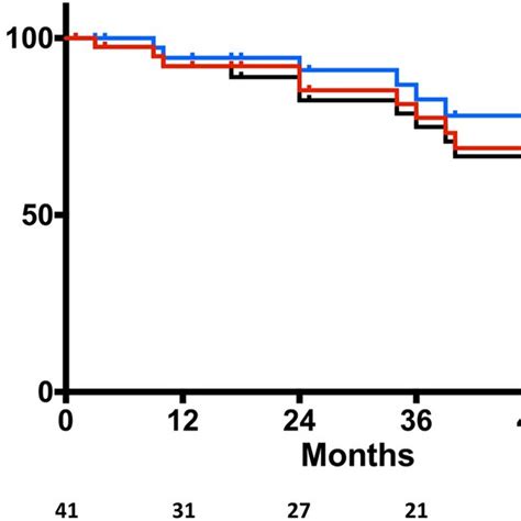 Kaplanmeier Curve Representing Overall Survival Os Disease Specific Download Scientific