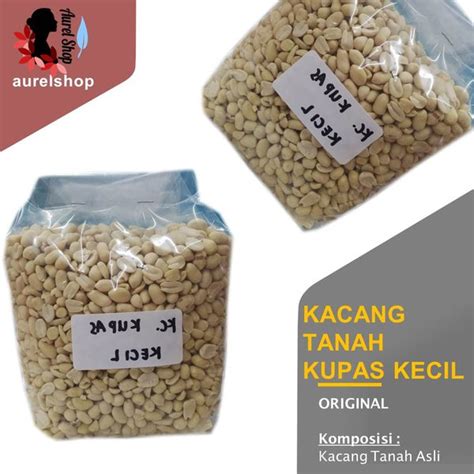 Jual Kacang Tanah Kupas 1 Kg Ukuran Kecil Di Lapak Aurelshop2018