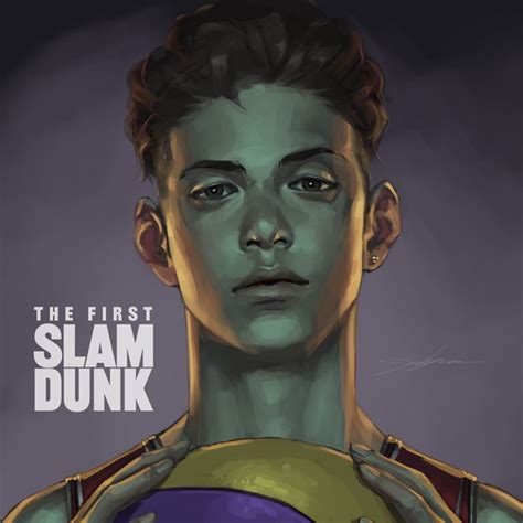 Artstation Min Drawing Practice The First Slam Dunk In Slam