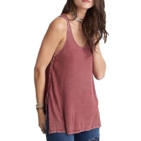 American Eagle Outfitters Tops American Eagle Soft Sexy Ribbed Laceup Tank Poshmark