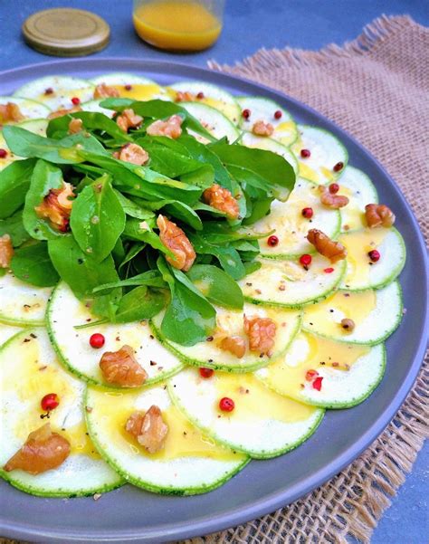 Carpaccio De Abobrinha Cozinhando Para Ou