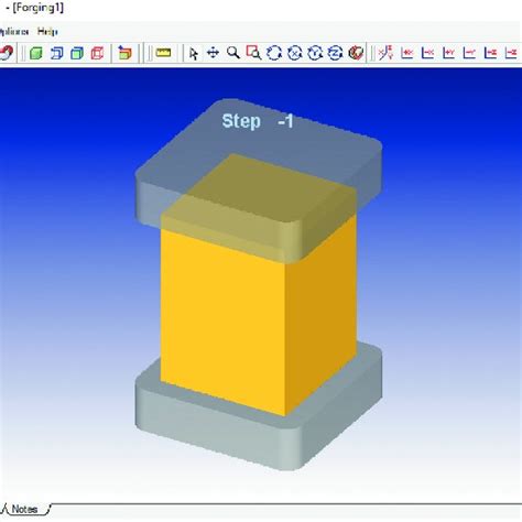 Pdf Finite Element Simulation Of Ti 6al 4v Billet On Open Die Forging