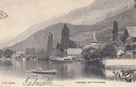 Leissigen BE Am Thunersee Um 1906 Kaufen Auf Ricardo