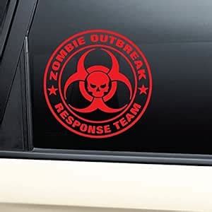 Amazon Zombie Outbreak Response Team Vinyl Decal Laptop Car Truck