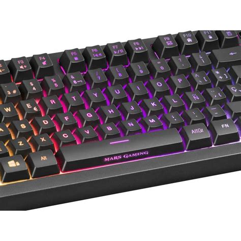 TECLADO H MECANICO MARS GAMING MKREV RGB EuropeanPC