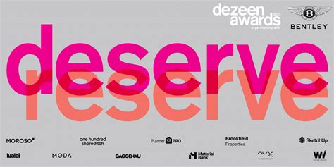 Tickets Dezeen Awards 2023