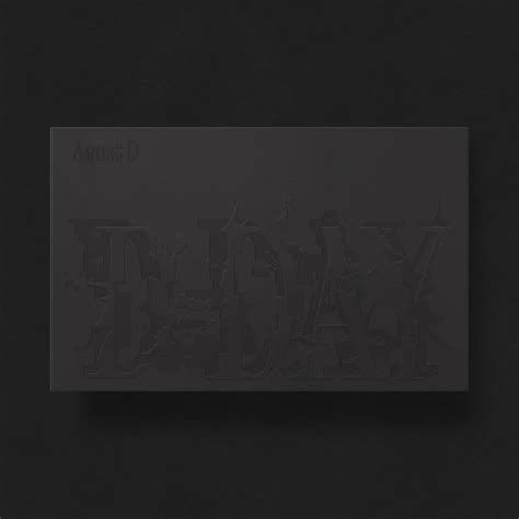 D Day Version 01 Cd Agust D