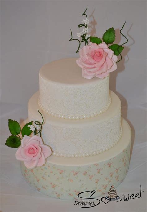 Wedding Romance Decorated Cake By Drahunkas Cakesdecor