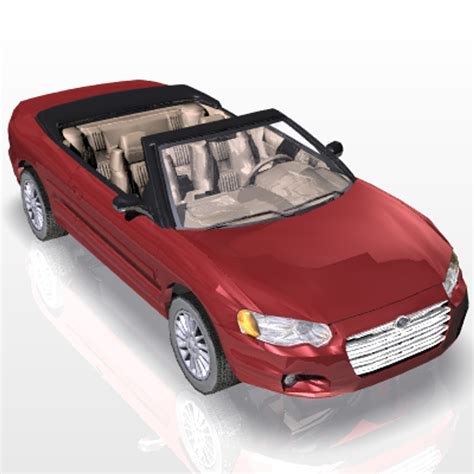 3d Model Car Chrysler Sebring