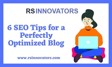 Seo Tips For A Perfectly Optimized Blog Rs Innovators