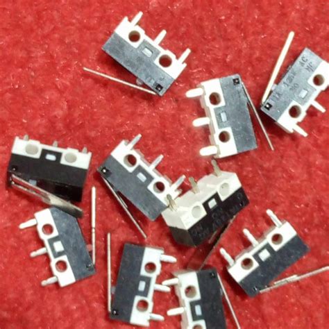 1A Limit Switch 3 Pin 1A 125VAC SPDT 3 Pin 13mm Long Straight Hinge