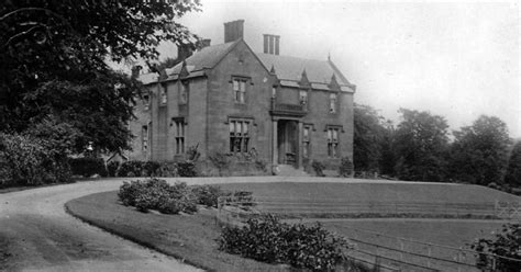 Old Photograph Of Blackwood House By Auldgirth A Village On The A76