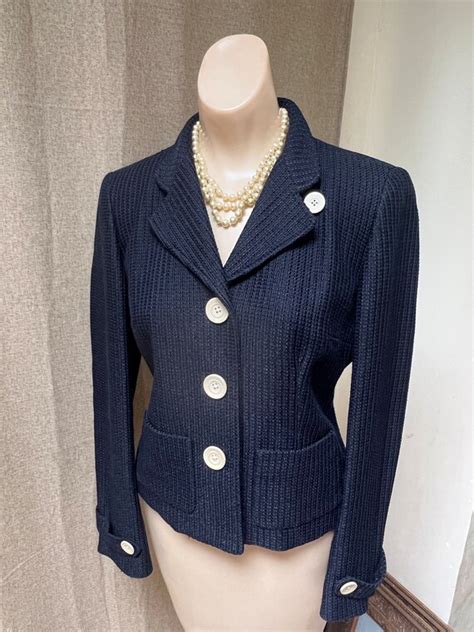 Vintage Talbots Navy Blazer Gem