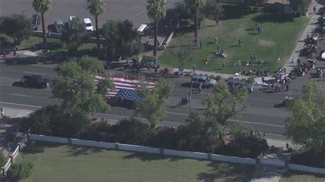 Phoenix Veterans Day Parade Underway Youtube