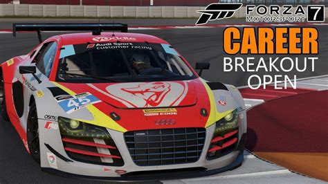 Forza Motorsport 7 Career Forza Drivers Cup Breakout Open Youtube