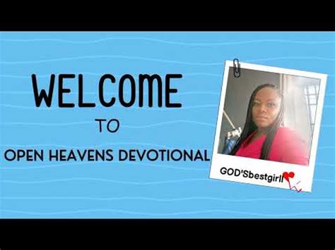 Open Heaven For Today Th February Daily Devotional By Pastor E