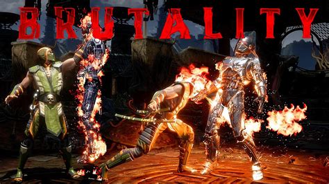 Mk11 Scorpion Satoshi All Brutalities Fatalities Friendship Fatal