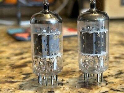 Vintage Pair Amperex Ecc Ax Tubes Holland Ebay