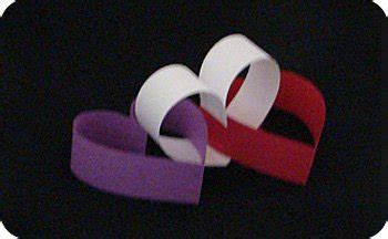 Paper Chain Hearts - Make-Origami.com