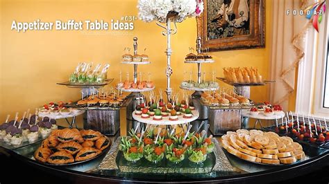 Wedding Appetizer Buffet Table 031 Finger Food Ideas For Party