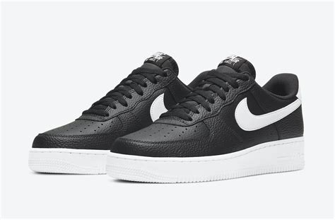 Nike Air Force 1 Low Black White CT2302-002 Release Date - SBD