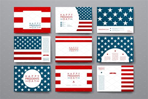 President's Day cards ~ Card Templates ~ Creative Market