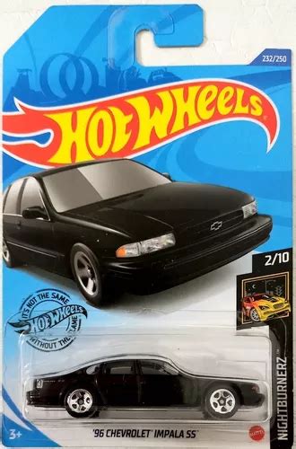 96 Chevrolet Impala Ss Negro Hot Wheels Mattel